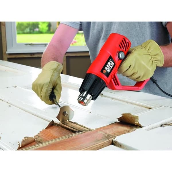 Hærdere - BLACK+DECKER - KX2001-QS - 2000W - Rød Sort - Afskalling