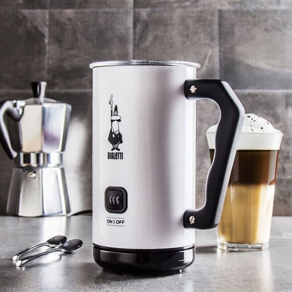 Elektrisk mjölkskummare - BIALETTI - MKF02 - 300 ml - Vit