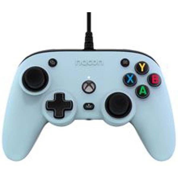 Spilcontroller - Nacon - Pro Compact - Pastelblå - Kompatibel med Xbox og PC - 3 m kabel