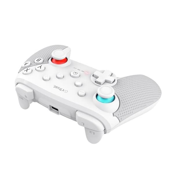 Gamepad - AIQINU - Muta - Hvid - Trådløs og kablet forbindelse - Nintendo Switch kompatibel