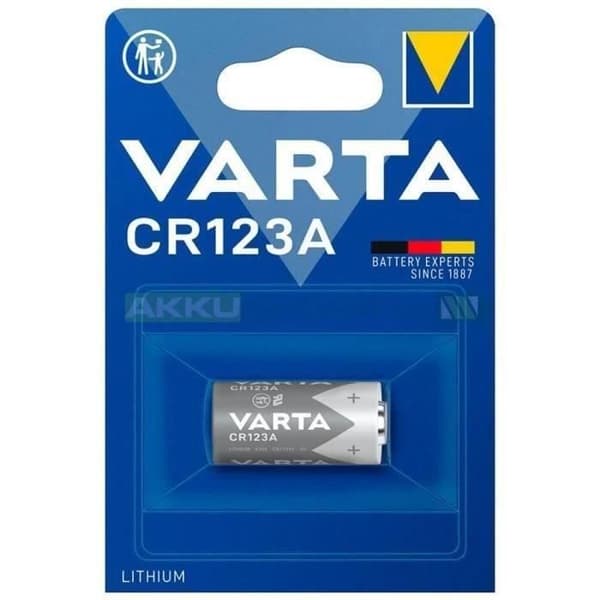 CR123A VARTA Lithium batteri
