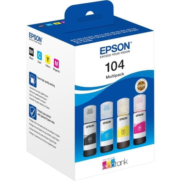 Epson Multipack 104 mustepatruuna