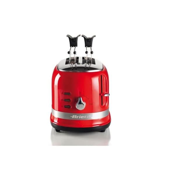 Leivänpaahdin - Ariete - Moderna - 2 viipaletta - 815W - Punainen