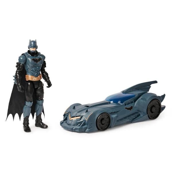 SPIN MASTER PACK BATMOBILE + FIGUR FIGUR 30 CM Batman