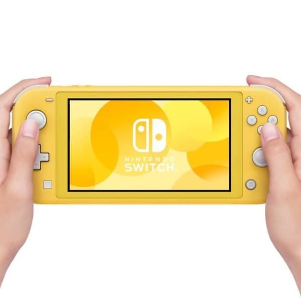 Nintendo Switch Lite bærbar konsol • Gul