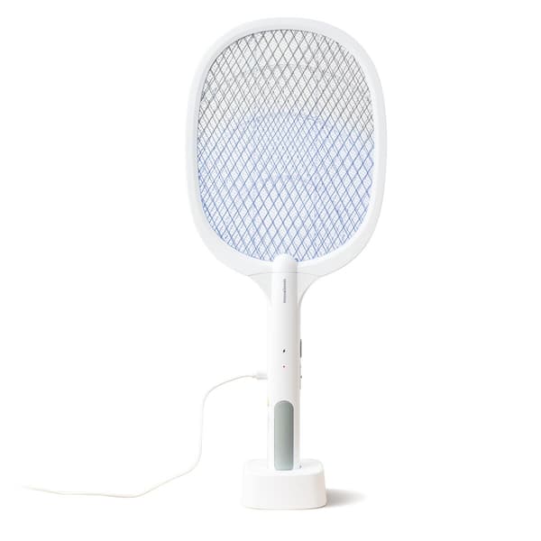 Uppladdningsbart insektsracket med UV-ljus, 3000V, USB-C