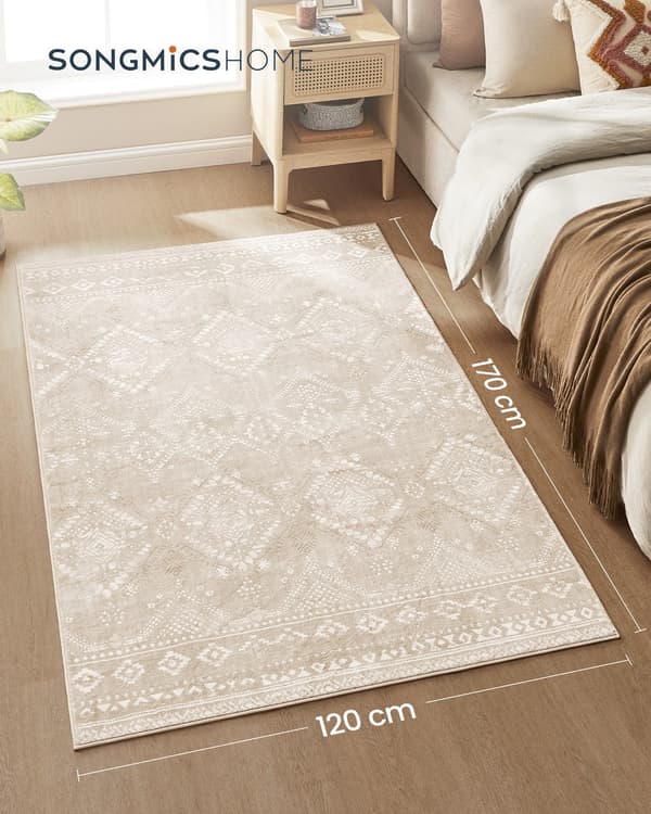 Boho matto olohuoneeseen | Cappuccino beige