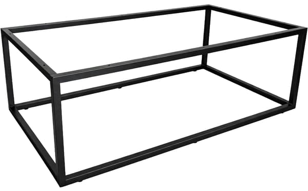 Bordfod af metal til bordplader | Farve: Sort