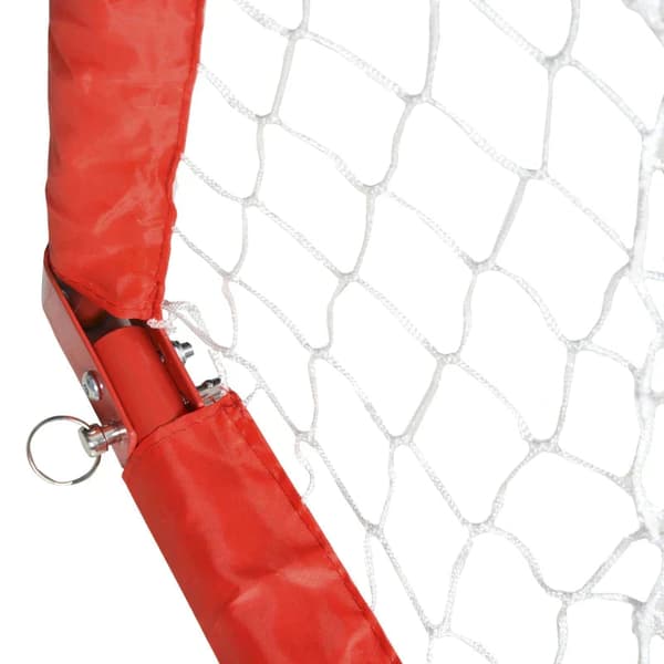 Foldbare fodboldmål - Sæt med 2 | Farve: Rød | Mål: 36x90x60 cm