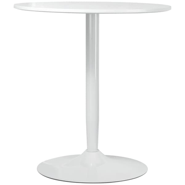 Round dining table for 2 people | Farve: Hvid | Mål: 70x70x75 cm