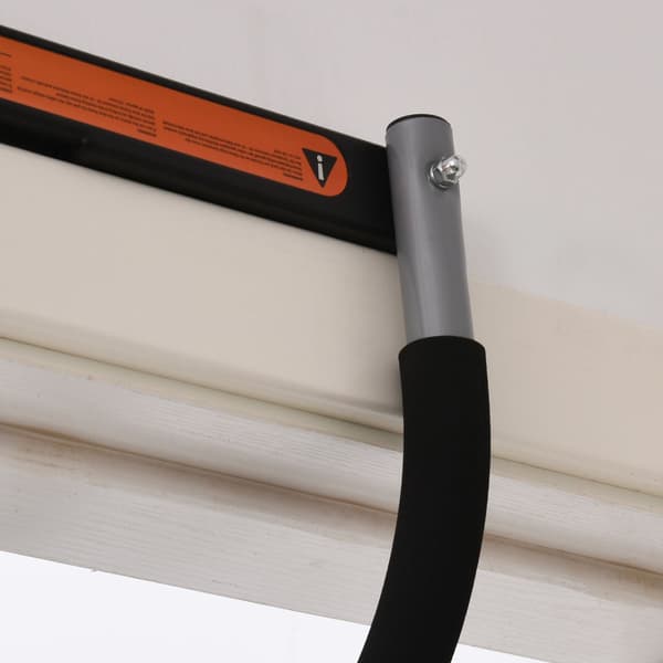 Pull-up bar træningsholder til pull-ups | Farve: Sort, grå | Mål: 40x92x17 cm