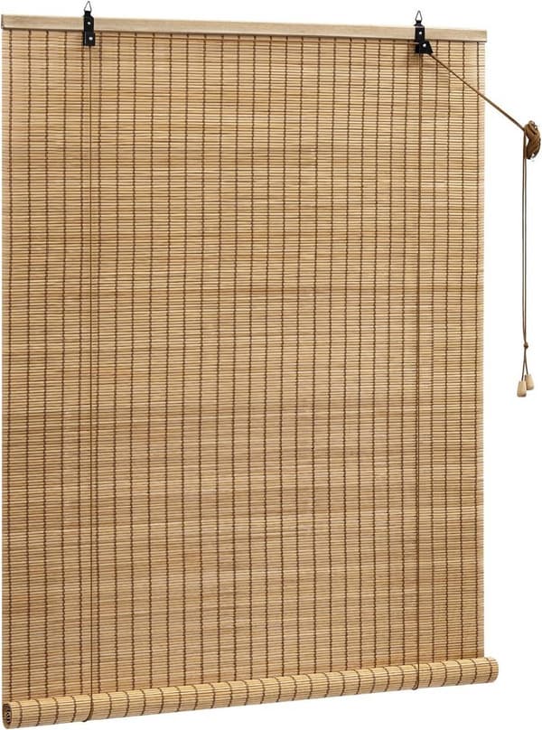 Bambu rullaverho sivutoiminnolla | Ruskea | 60x160 cm