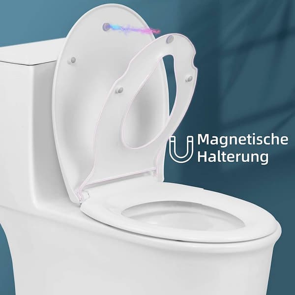 WC-istuin, jossa lasten setti ja soft close | Valkoinen