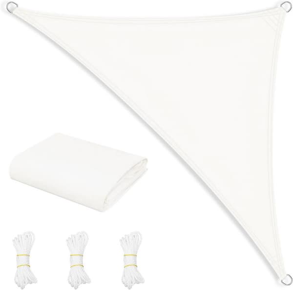 Triangular polyester sun cloth with UV protection | Kerma | 360x360x510 cm