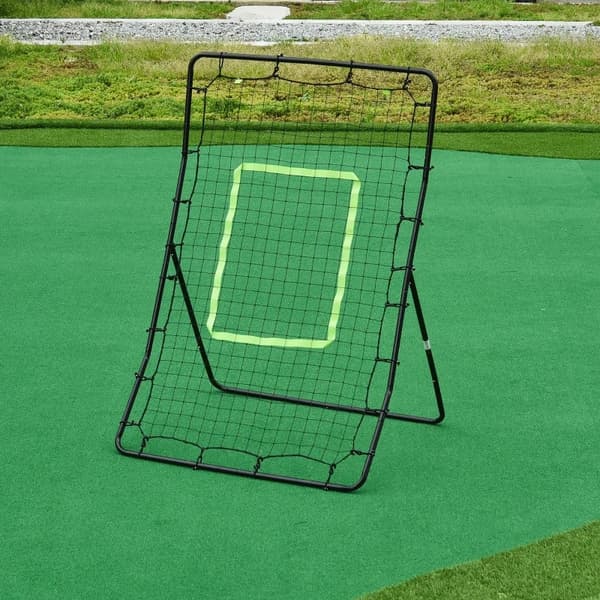 Baseball rebounder net - Training net | Väri: musta | Mitat: 80x90x140 cm