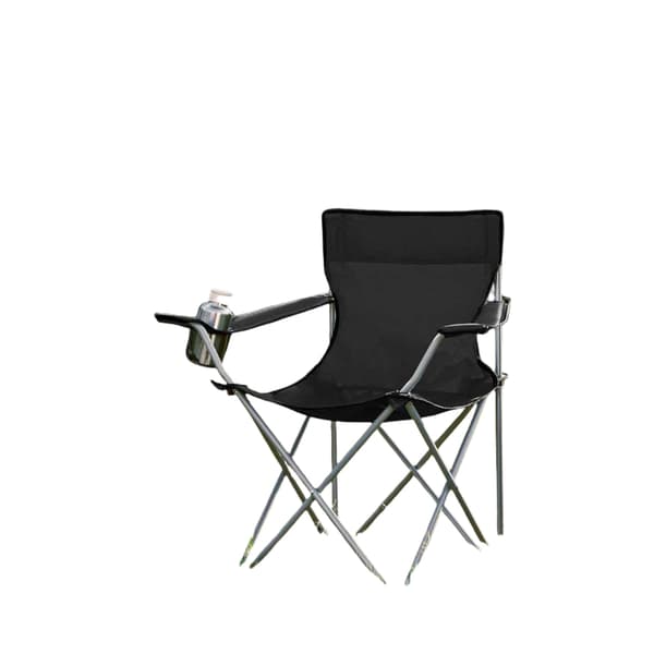 2-delat campingstolset - hopfällbara utomhusstolar - lättviktskomfort - 84 x 52 x 81 cm