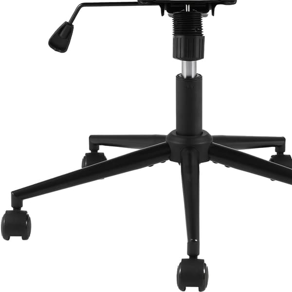 Kontorstol Nelson Kunstlæder - Ergonomisk | Farve: sort | Mål: 65x70x120 cm