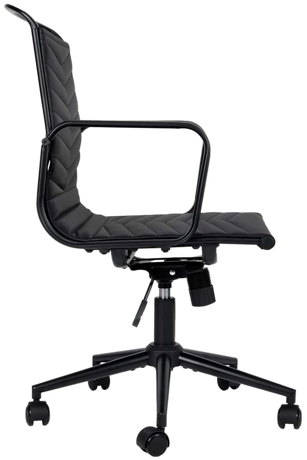Kontorstol Bakers - Ergonomisk | Farve: sort | Mål: 54x65x93 cm