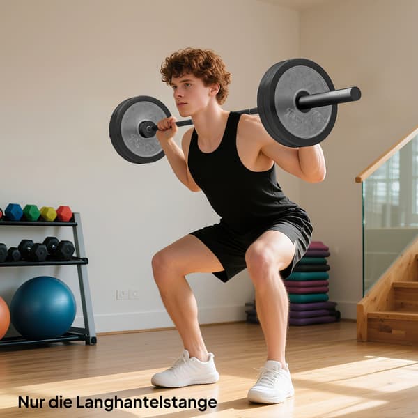 Olympiatanko 180 cm, 200 kg | Väri: Musta
