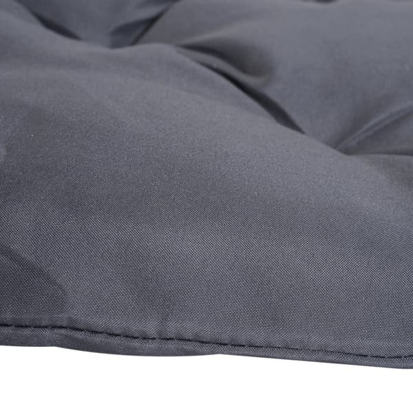 2 tuolin tyynyn setti - harmaa | Väri: Harmaa | Mitat: 38,58x19,68x3,14 cm