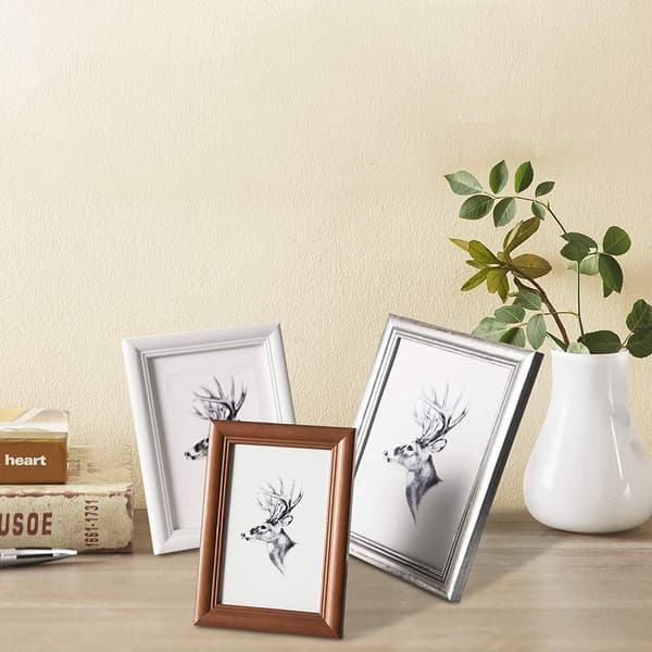 Fotoramme i træ med glas, sort | 40x60 cm