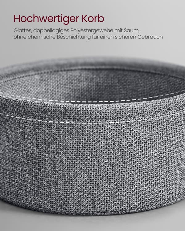 3-delt sidebordssæt - natbord - spånplade stål polyester - 45 x 50 cm
