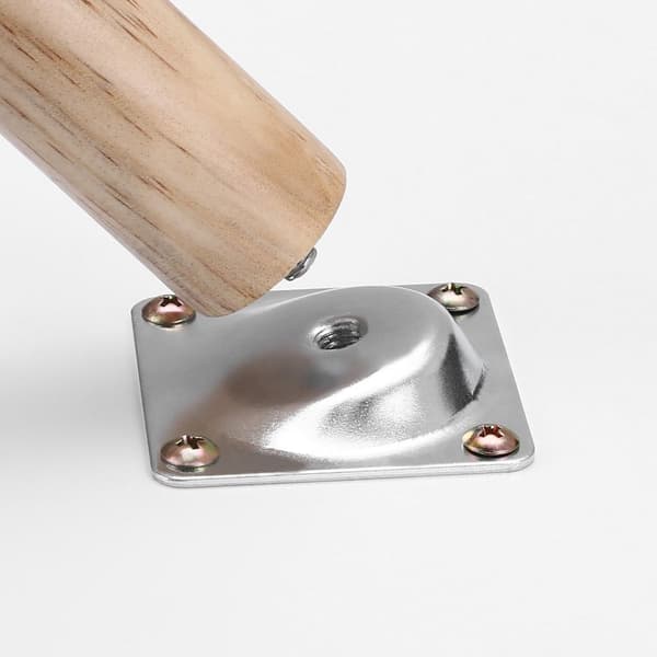 Runda sidobord - soffbord - 2-delat set - vit