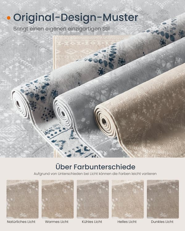 Boho matto olohuoneeseen | Cappuccino beige