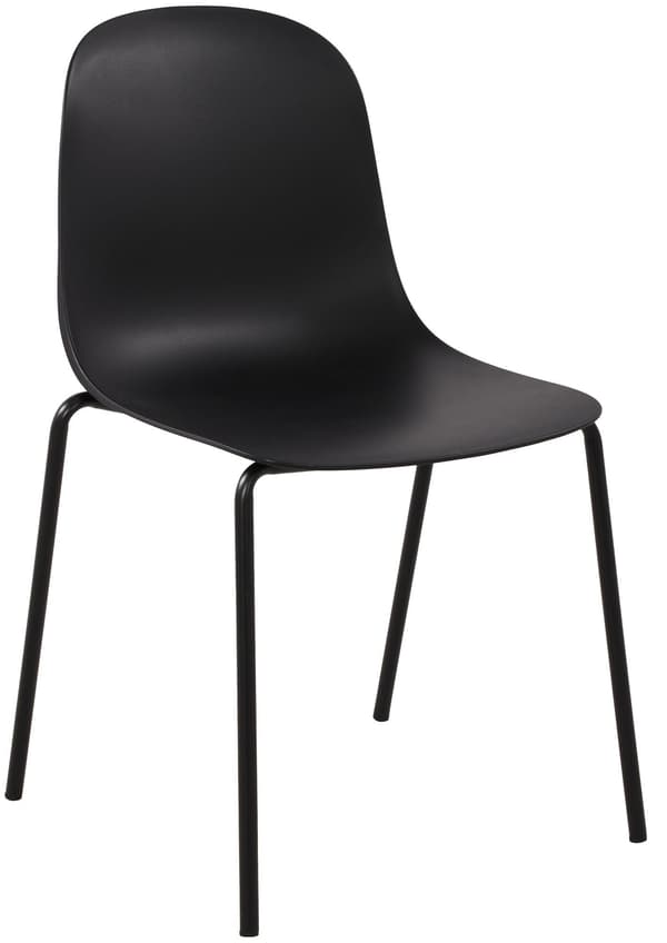 Puutarhakalusteet Nerra 2 tuolilla | Väri: musta | Mitat: 166x60x85 cm