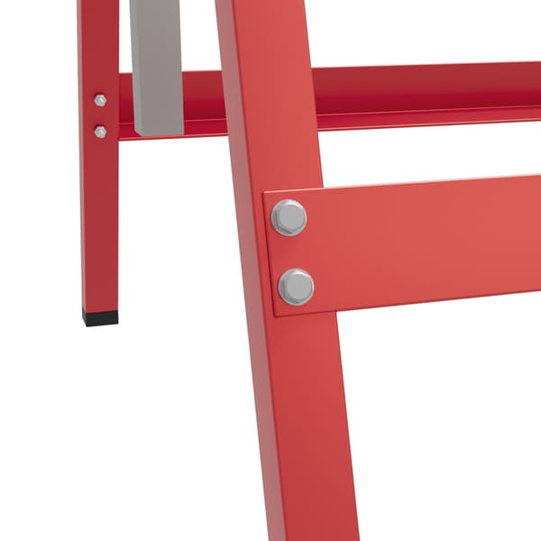 Teleskooppipukit, 2 kpl sarja | Väri: punainen ja harmaa | Mitat: 58x68x80 cm
