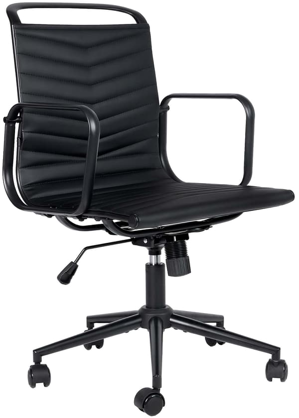 Kontorstol Bakers - Ergonomisk | Farve: sort | Mål: 54x65x93 cm