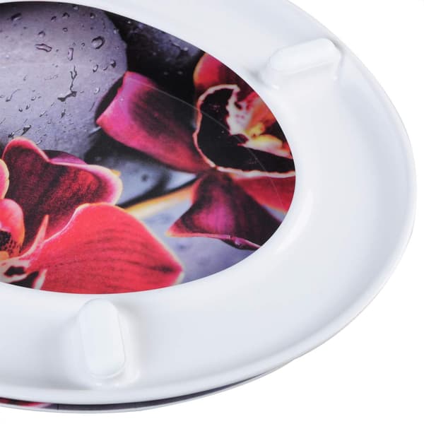 Duroplast toalettsits med soft close och snabbkoppling | Vit