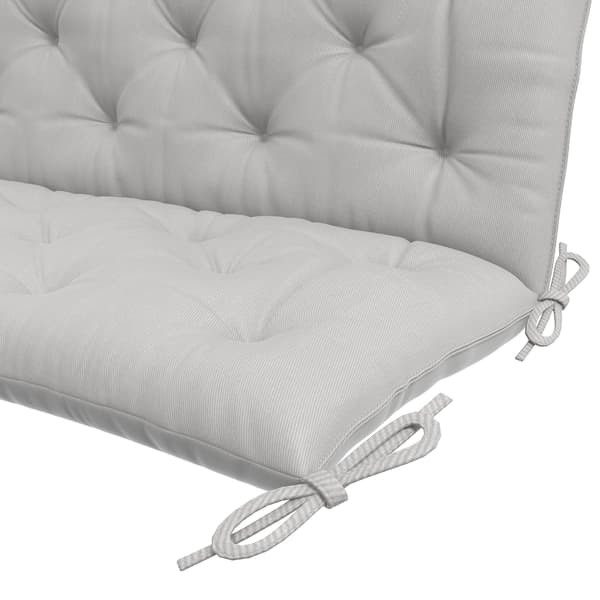 Havepude til 3-personers sofa - Sofapude | Farve: Grå | Mål: 150x98x8 cm