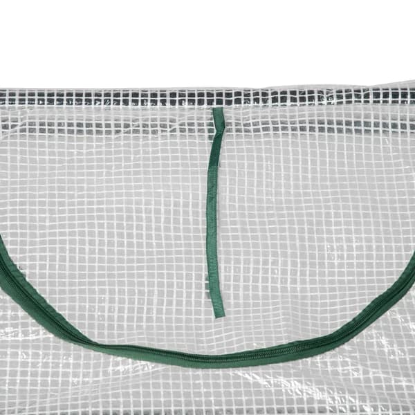 Minidrivhus - Drivhus til planter | Farve: Hvid | Mål: 60x120x60 cm