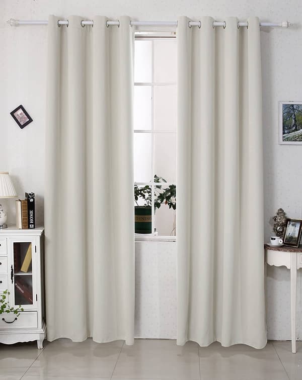 Pimennysverho silmukoilla | Kerma | 135x175 cm