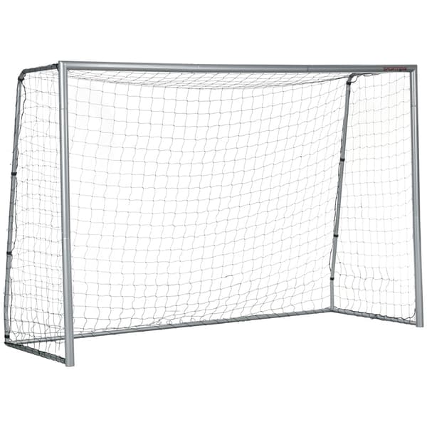 Bærbart fodboldmål | Farve: Grå | Mål: 120x300x200 cm