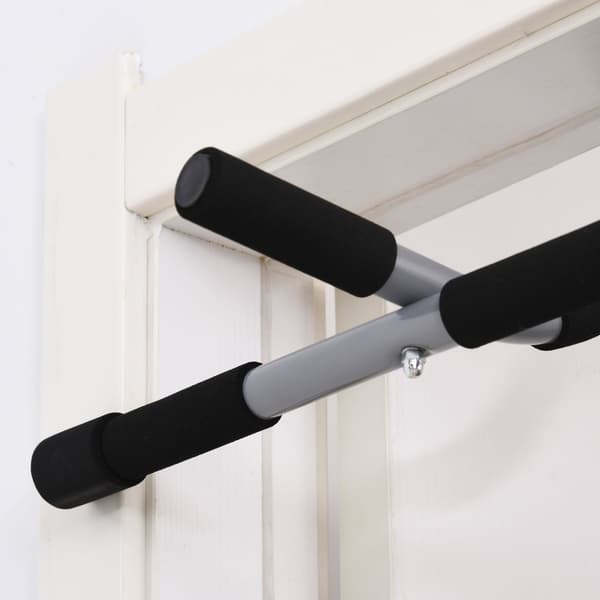 Pull-up bar træningsholder til pull-ups | Farve: Sort, grå | Mål: 40x92x17 cm