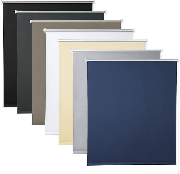 Blackout thermal roll without drilling | Sininen | 110x160 cm