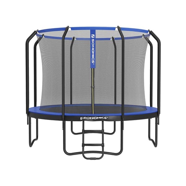 Udendørs trampolin Ø 366 cm til børn og voksne - mørkeblå