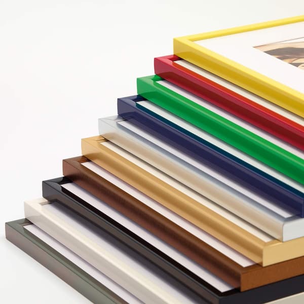 Plast fotoramme A4 sort | Sort | 21x29,7 cm