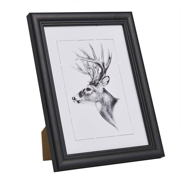 Fotoramme i træ med glas, sort | 40x60 cm