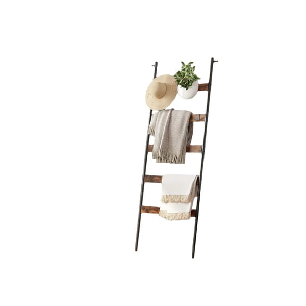 Tikkaat pyyheteline, 5 tasoa, vintage, 65 x 178 cm