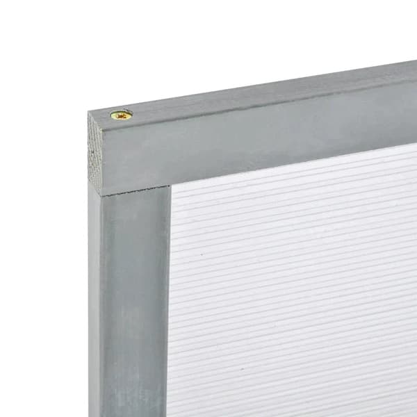 Mini drivhus - Træ kold ramme til planter | Farve: Grå | Mål: 46x90x40 cm
