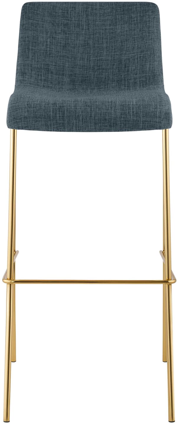 2 baarituolia Hover - Kangasistuin | Väri: Sininen | Mitat: 43x48x100 cm
