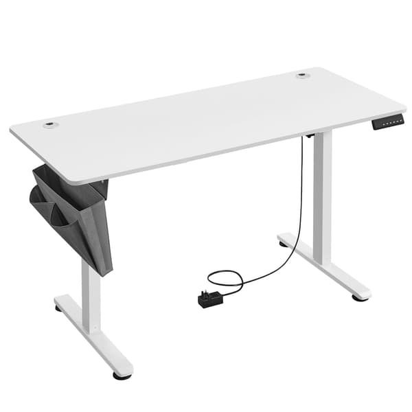 Elektrisk justerbart skrivebord | Sort | 140,1x60 cm