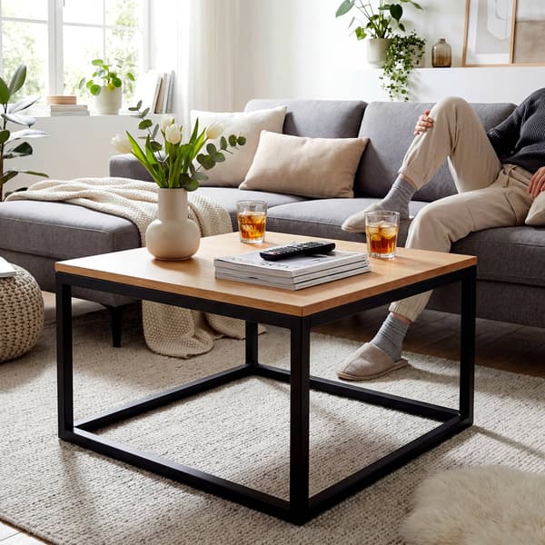 Metal bordfod - DIY bordfod | Farve: sort