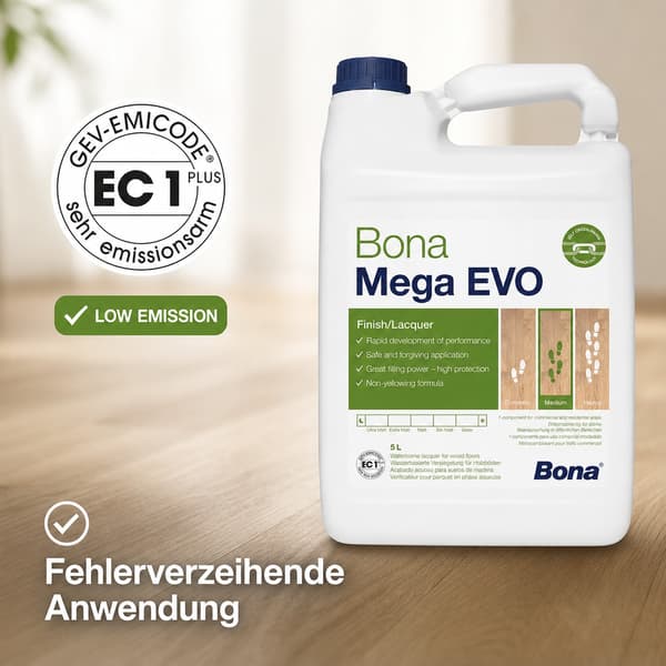 BONA MEGA EVO Extramatt 5 Liter - Golvlack