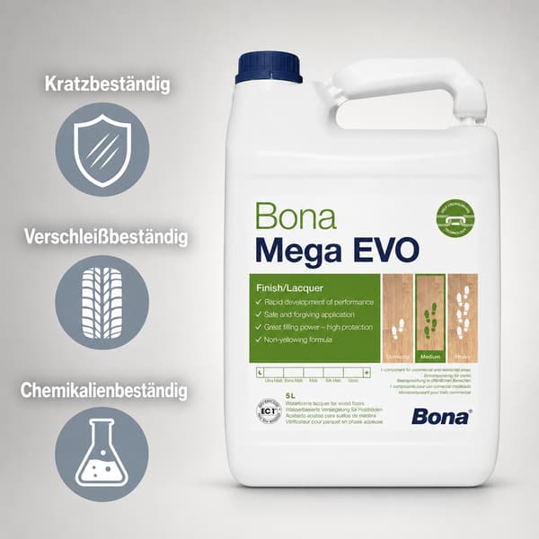 BONA MEGA EVO Extramatt 5 Liter - Golvlack