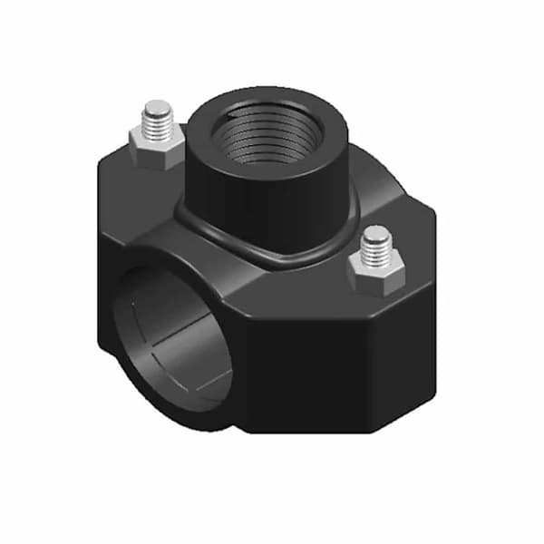 Borresadel polypropylen 40 x 1/2" til rørinstallationer