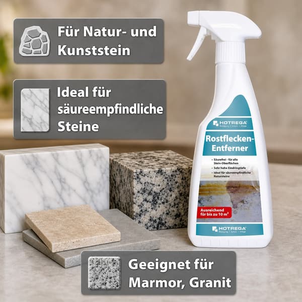 Rustfjerner 500 ml Sprühflasche – Effektive Rostentfernung für Metall, Stahl und Eise
